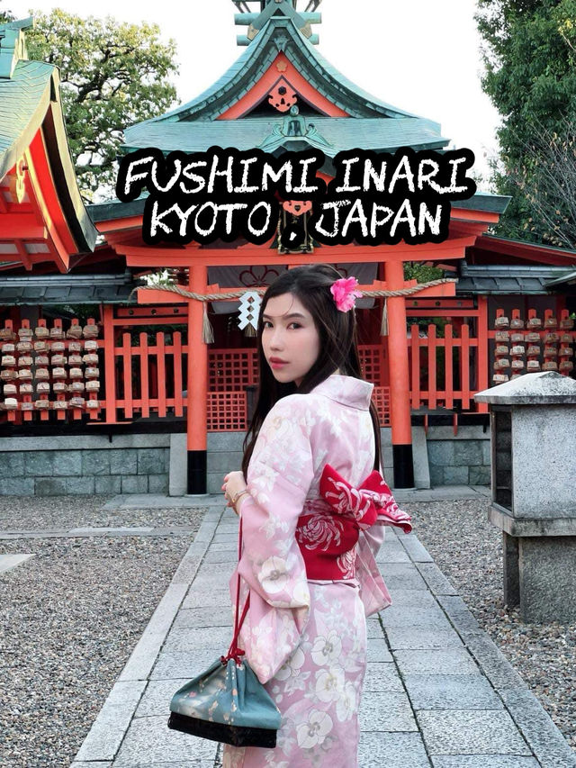Fushimi Inrai หรือวัดเสาแดงที่เกียวโต ⛩️✨