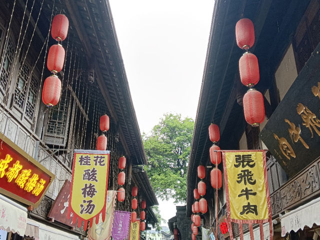 成都　錦里商店街散策！