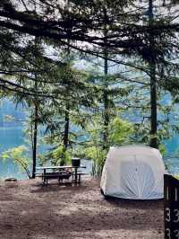 A wonderful camping in park ❤️