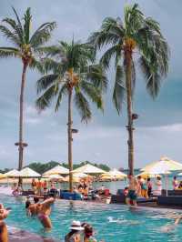 A very beautiful tanjong beach club singapore 🇸🇬 