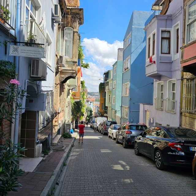 Strolling along Colored Houses of Balat