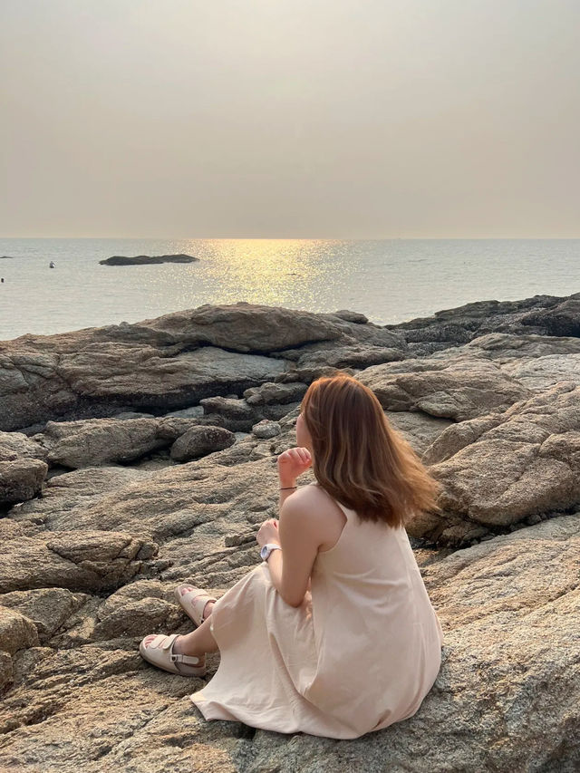📍มุมถ่ายรูปพระอาทิตย์ตกพัทยา 📸🌊