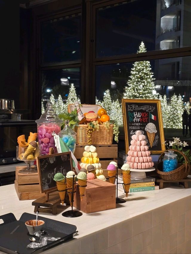 크리스마스 소품 가득한 빌라쥬 드 아난티🎄