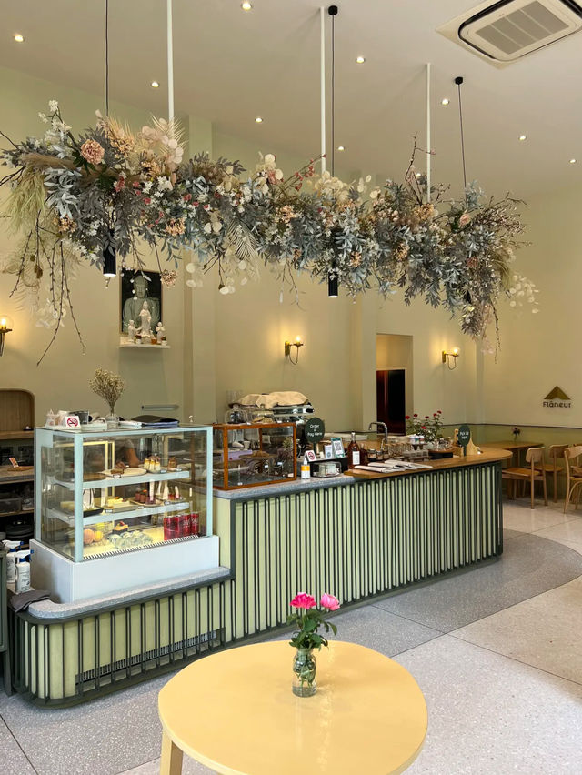 Flaneur Tea 🌷 คาเฟ่สวนอบอุ่น บรรยากาศดีต่อใจ 😊✨