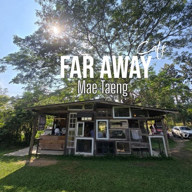 รีวิว: FAR AWAY 🌳 สโลว์บาร์กลางธรรมชาติที่แม่แตง รีวิว: FAR AWAY 🌳 สโลว์บาร์กลางธรรมชาติที่แม่แตง
