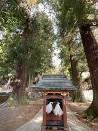 【山梨 冬の日帰り旅】  映えスポットとして人気の「天空の鳥居」