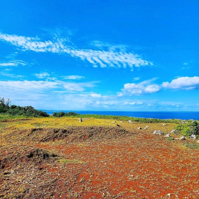 日本沖繩🌊|萬座毛海岸邊的視角🐘