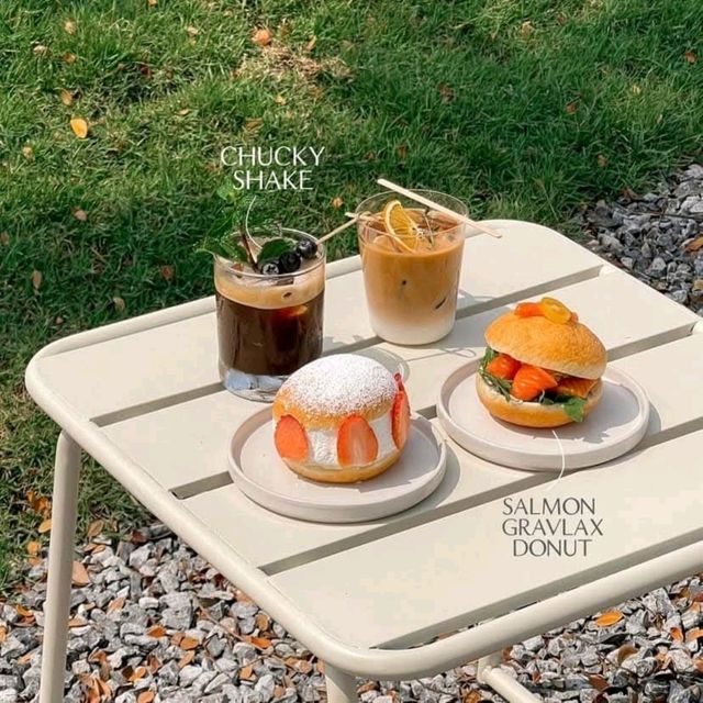 🍃🥯🫐🍳 โฮมคาเฟ่สุดละมุน มาชิลล์ ใกล้กรุง