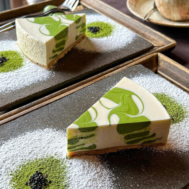 Matcha sweets in Kyoto💚