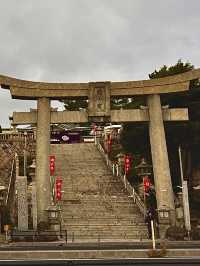冷門景點 龜山八幡宮的靜謐遊記