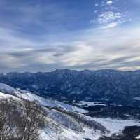 栂池高原滑雪場的日出日落