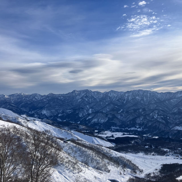 栂池高原滑雪場的日出日落