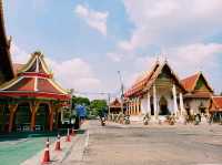 泰國曼谷湄南河畔歷史古跡寺廟Wat Bang Prathun Nok，適合拍照📸打卡冥想