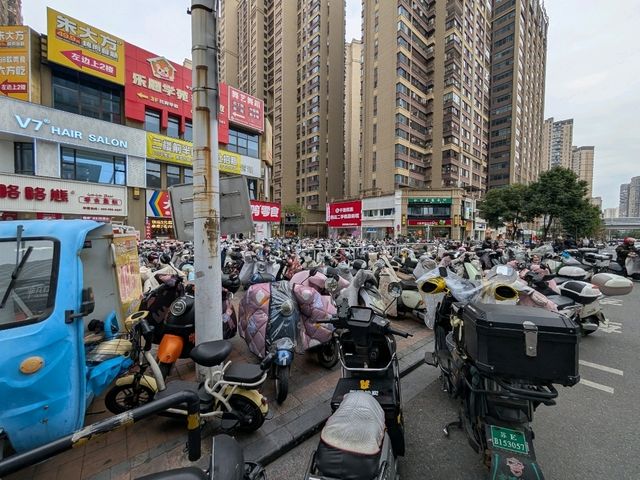 Bikes everywhere
