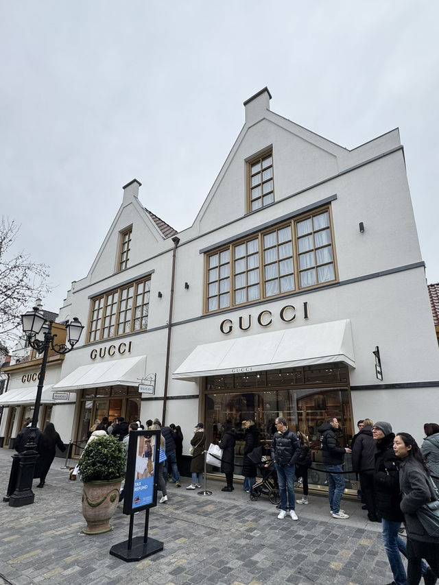 Retail therapy in winter 
