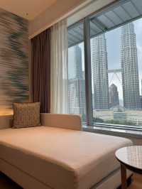 Stunning views of the iconic Petronas Twin Towers KL