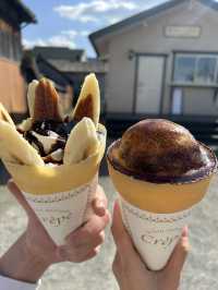 ☾︎福岡☽︎ 特大すぎる人気クレープ屋さん