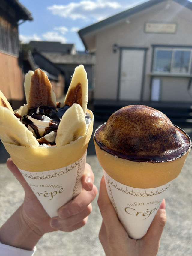 ☾︎福岡☽︎ 特大すぎる人気クレープ屋さん