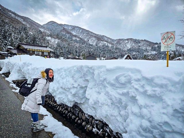 【岐阜】冬の絶景！白川郷の合掌造り集落❄
