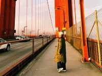 享負盛名的金門大橋🌁真的和明信片一樣～