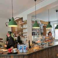 Nive place with snacks and coffee