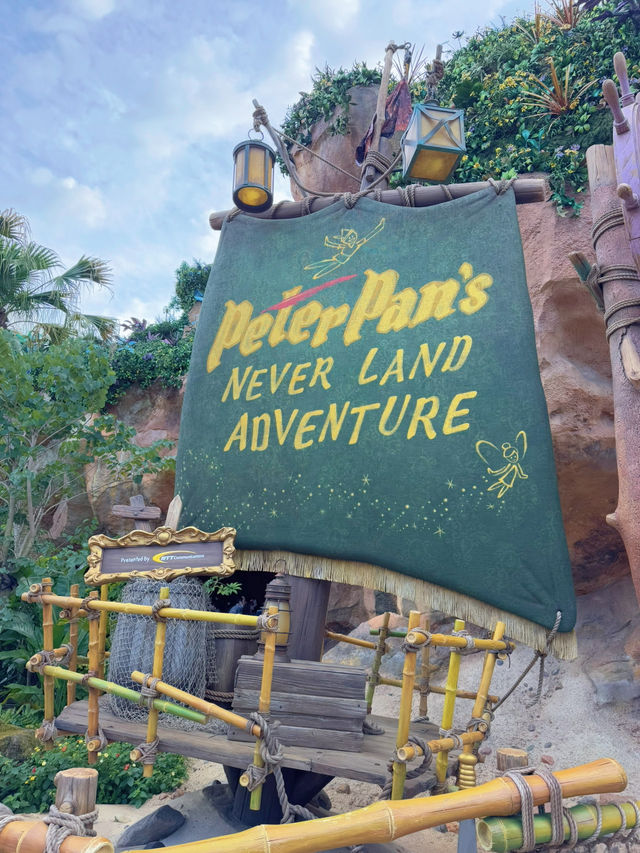 【ディズニーシー】春休みに行きたい!!ピーターパンの世界に没入しよう!!