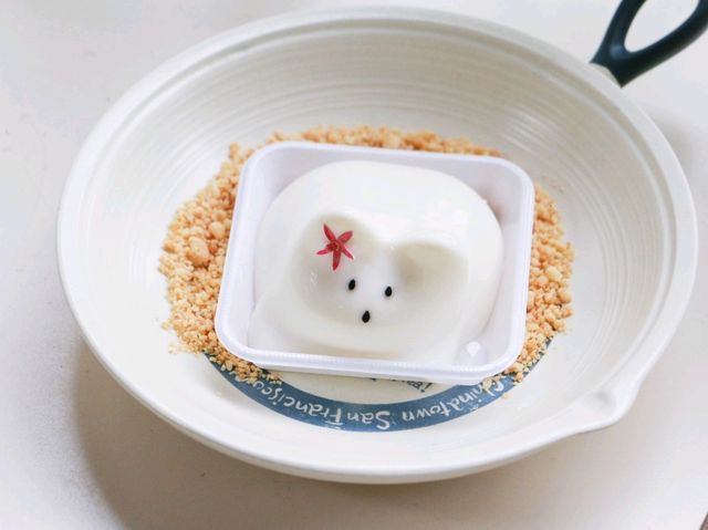 พุดดิ้งน้องแมวที่ Cafe Tiny House 