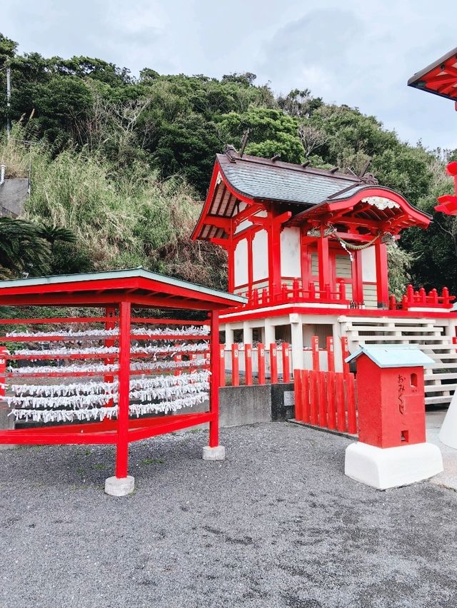唯一用貝殼繪馬的龍宮神社