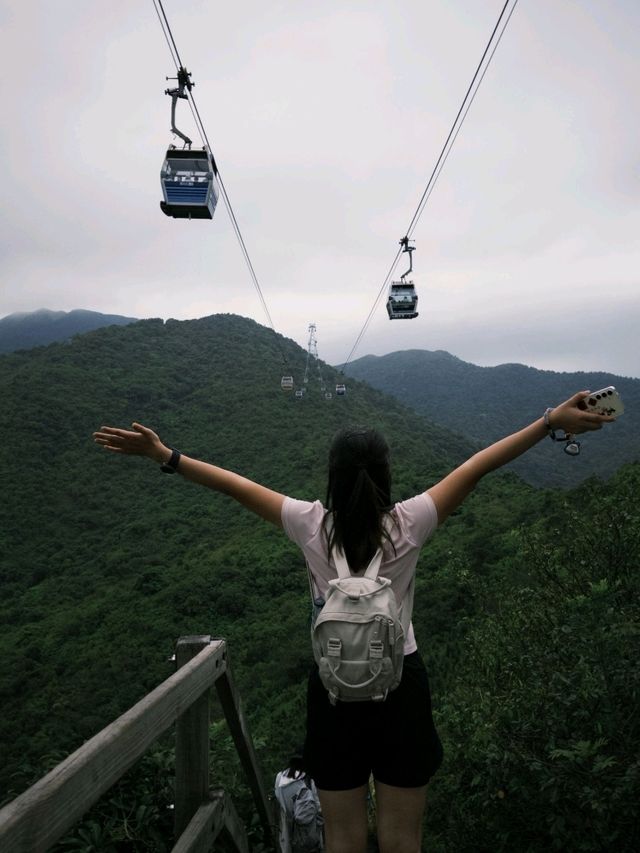 香港行山⛰️東涌站至昂坪市集