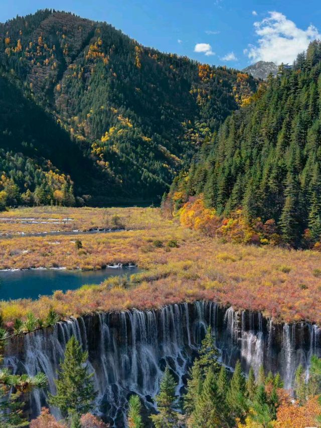 The Tranquility and Beauty of Jiuzhaigou in Autumn