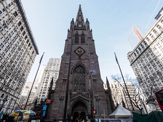 トリニティー教会でNYの歴史に触れる⛪