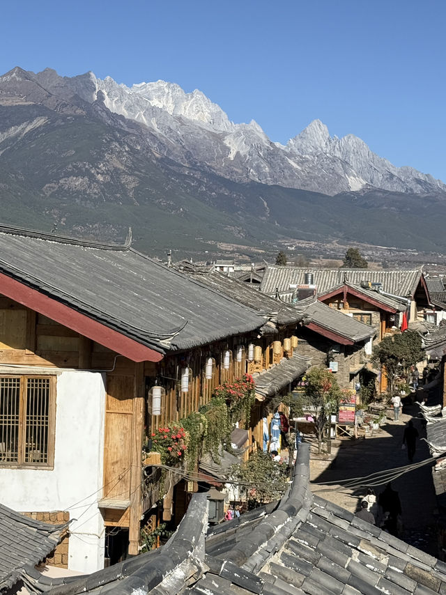 Baisha Ancient town, Lijiang. A breathtaking and beautiful ancient town