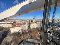 Soaring Above the City: A Breathtaking Experience on the Ferris Wheel of Budapest