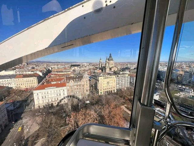 Soaring Above the City: A Breathtaking Experience on the Ferris Wheel of Budapest