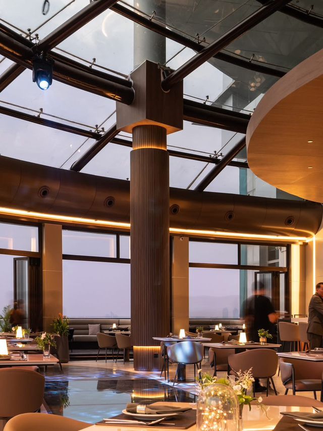 Sipping cocktails 46 floors up-Cielo