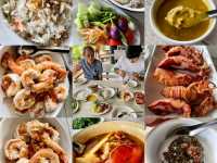 พากินร้านอาหารชื่อดังที่เขาเต่า!!