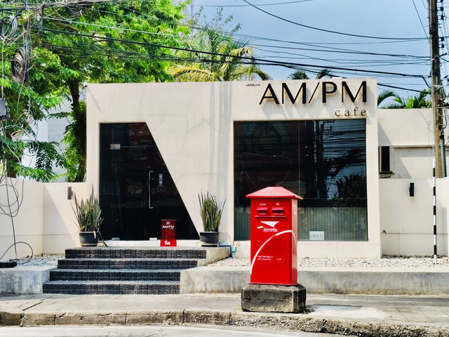 曼谷｜白色簡約風 甜點普普通通 但會想待著放鬆AmPm Ari Cafe