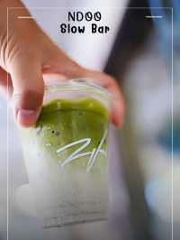 🍵 ชาเขียวหอมๆ อร่อยสุดฟิน NDOO Slow Bar