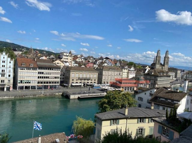 蘇黎世 | 林登霍夫山Lindenhof Zürich，輕鬆欣賞老城區市景的絕佳地點
