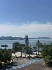 🌊 통영 이순신공원에서 힐링 산책 완료! 🌿
