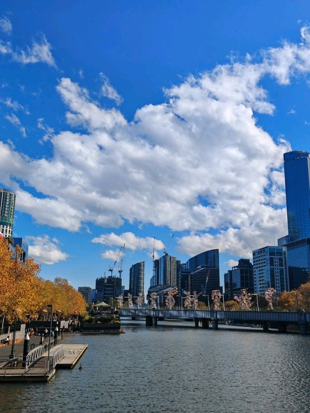 Lovely walk around Yarra River