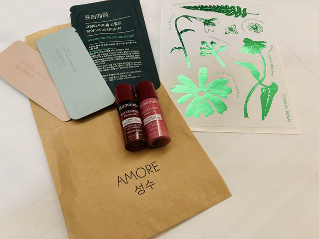 1500種類の🇰🇷コスメを楽しめる〝AMORE聖水〟でビューティー体験💄⟡.·