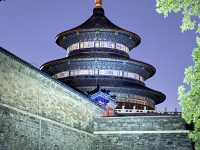Night stroll at the park of Temple of Heaven