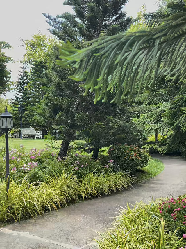 Fleur Cafe & Eatery คาเฟ่สไตล์สวนอังกฤษในแม่ริม