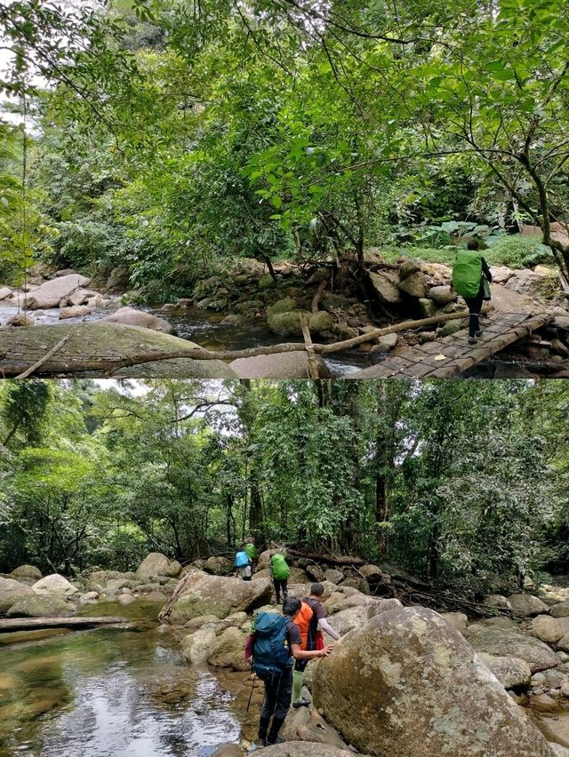 เขาหลวงนคร เนินลมฝน - หนานระฟ้า 1,600 m