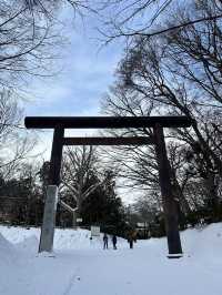 走進北國神域！北海道神宮四季皆美，冬雪中的參拜體驗絕對神聖又浪漫⛩️❄️🌸 