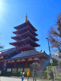 Cultural and Inspirational temple Senso-ji in Asakusa, Tokyo