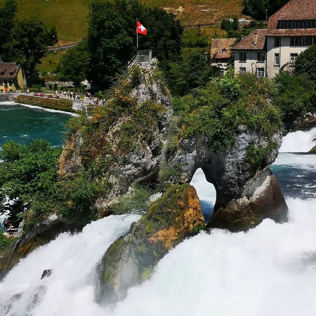 🌊✨ Summer Weekend at Rhine Falls (Rheinfall): Europe’s Thunderous Jewel 
