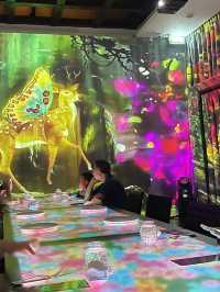 เปิดประสบการณ์ทานอาหาร Digital art fine dining 