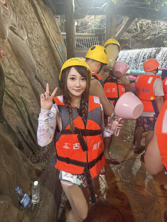 清遠古龍峽漂流真係「超好玩😍」